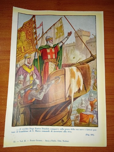 Stampa doge enrico - il,