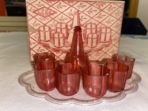 Servizio liquore anni 50 - servizio,