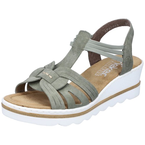 Rieker sandalo donna - donna, plateau