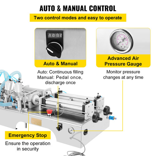 Riempitrice liquida pneumatica - riempitrice,