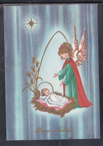 Cartolina buon natale - cartolina,