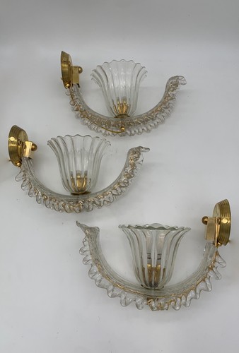 Coppia applique vetro - applique, in
