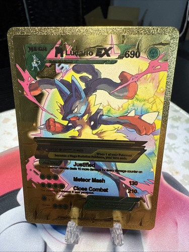 Mega lucario hp690 gold - mega,