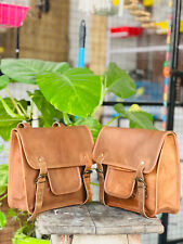 Borsa in pelle protetta sella borse da moto autentiche vera vintage