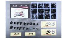 Kit viti viteria AVDB colore Nero per Carena HONDA CBR 1000 RR 1000RR 2008-2011