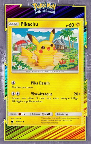 Pikachu sl04 invasion carmin - sl04:invasion,