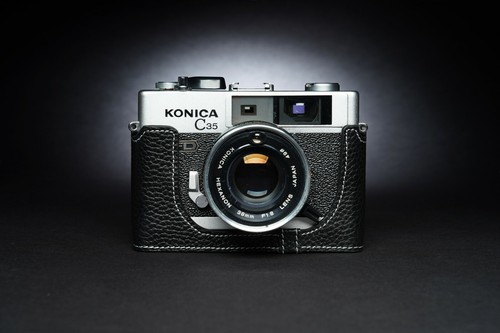Custodia mezza fotocamera vera