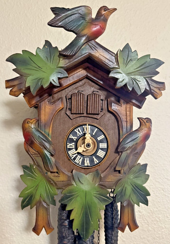 Grande antico orologio cucù - grande, a