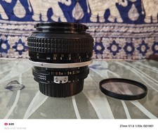 Nikon F Nikkor Auto 55mm f1.2