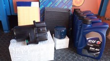 KIT TAGLIANDO 4 FILTRI ORIGINALI 5 LITRI ELF 5W40 RENAULT CLIO III SERIE 1.5 DCI