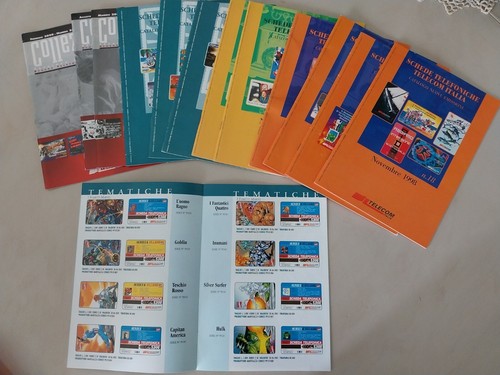 Catalogo schede telefoniche - schede,