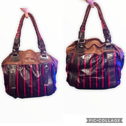 Etro bag borsa unica borgogna - ,