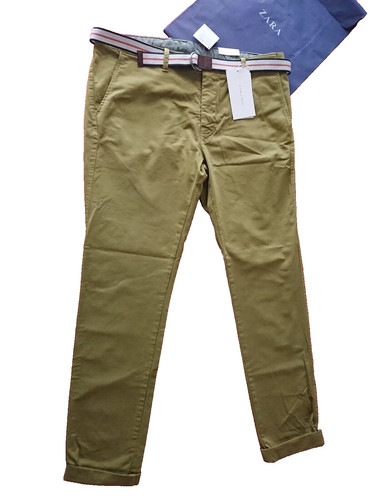 Pantalone chino uomo zara con - zara,