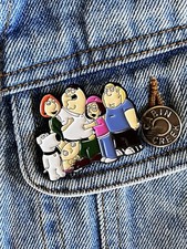 Grande spilla smaltata Family