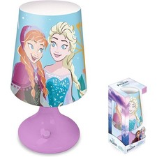 Lampada da Comodino Frozen Disney Luce Notturna Bambini 18 cm, Idea Regalo