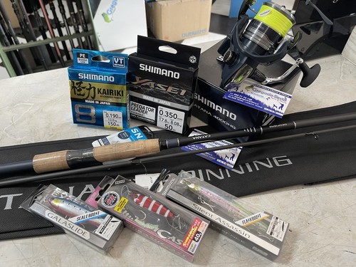 Kit pronto pesca spinning - kit,