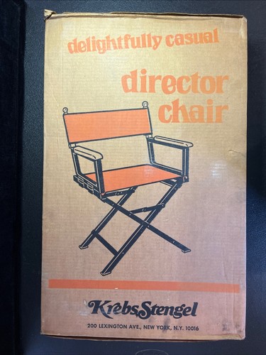 Sedia regista vintage nos - da,