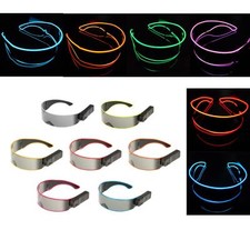 Occhiali da sole luminosi a