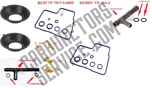Kit honda vf750 sabre - honda,