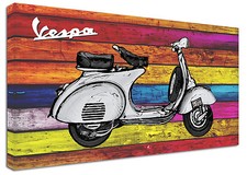 Quadro Moderno Vespa Vintage 1