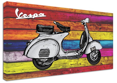 Quadro moderno vespa vintage - moderno,