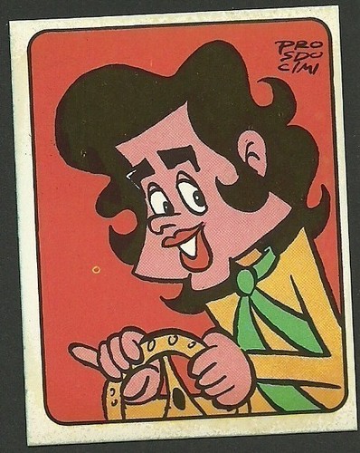 Adesivo little tony - tony, scarso