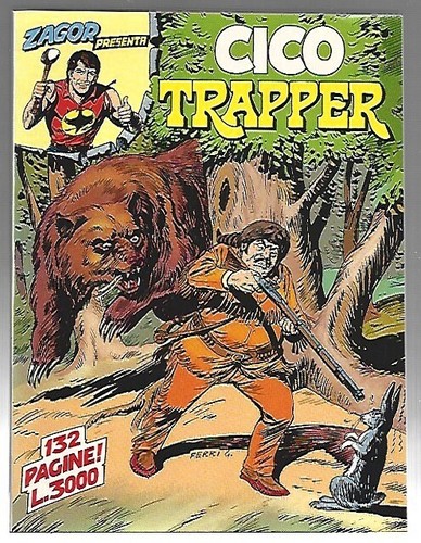 Zagor presenta cico trapper - zagor,