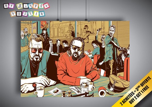 Locandina big lebowski pulp - locandina,
