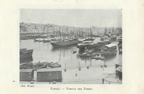 Napoli veduta del porto - del,