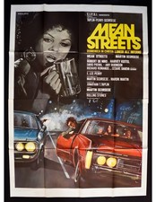manifesto MEAN STREETS Robert De Niro Harvey Keitel Martin Scorsese 1976 A428