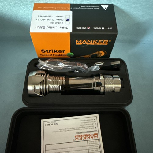 Manker striker torcia titanio - manker,