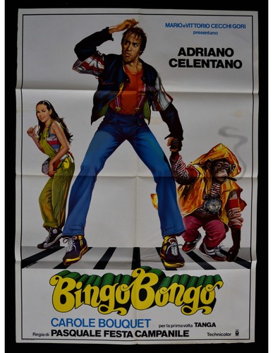 Manifesto bingo bongo - bingo, adriano