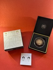 Francia 2 euro PROOF 2024 Olimpiadi Torre Eiffel colorata