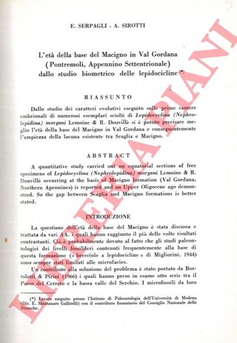 Serpagli sirotti a - serpagli,