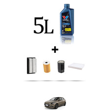 HOFFCAR Kit tagliando 4 FILTRI