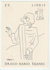 MIHA MALES: Exlibris für