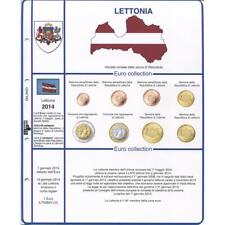 1 Busta Masterphil serie 8 pezzi Lettonia 2014