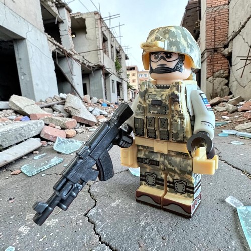 Minifigure soldatino militare