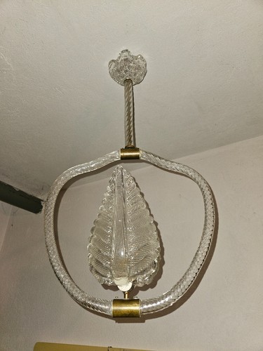 Lampadario murano anni 40 - di,