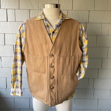 Gilet Filson beige moleskin