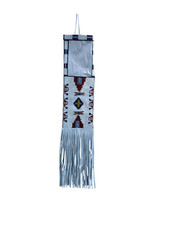 Borsa pipa nativa con perline