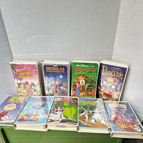 Disney family vhs lot - family, ntsc