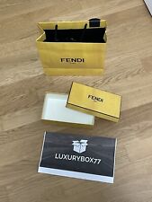 FENDI scatola box originale Portafoglio Cintura Ecc Inclusa Shopper Bag