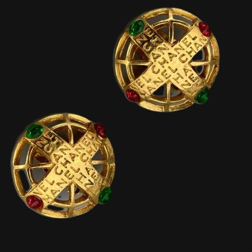 Orecchini chanel autentici - orecchini,