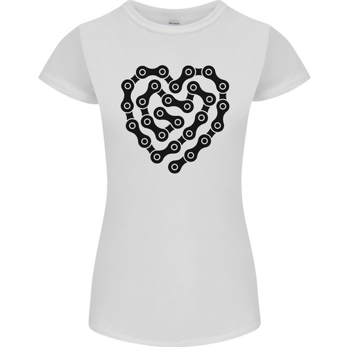 Cuore bicicletta catena - cuore,