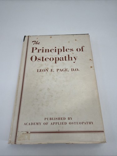 The principles osteopathy - the,