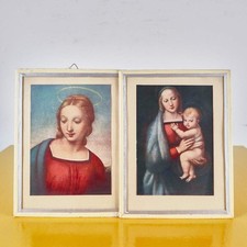 coppia di quadri vintage