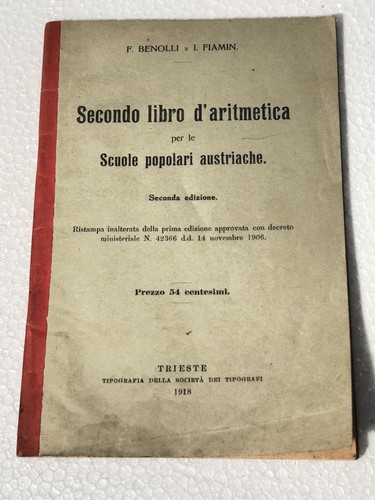 Secondo libro aritmetica - secondo,
