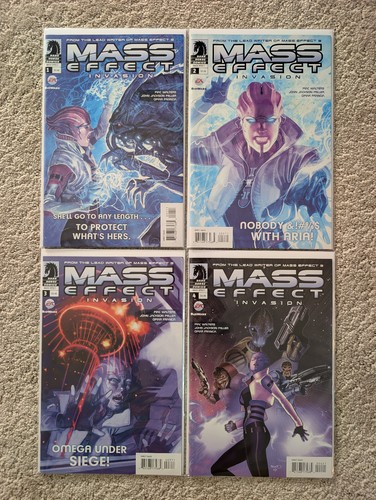 Mass effect invasion serie - mass, invasion#1-4
