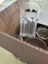 Bicchieri Redbull Plastica